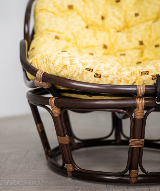 Кресло из натурального ротанга Челси ПАПАСАН (цвет: шоколад) - вид 11 миниатюра