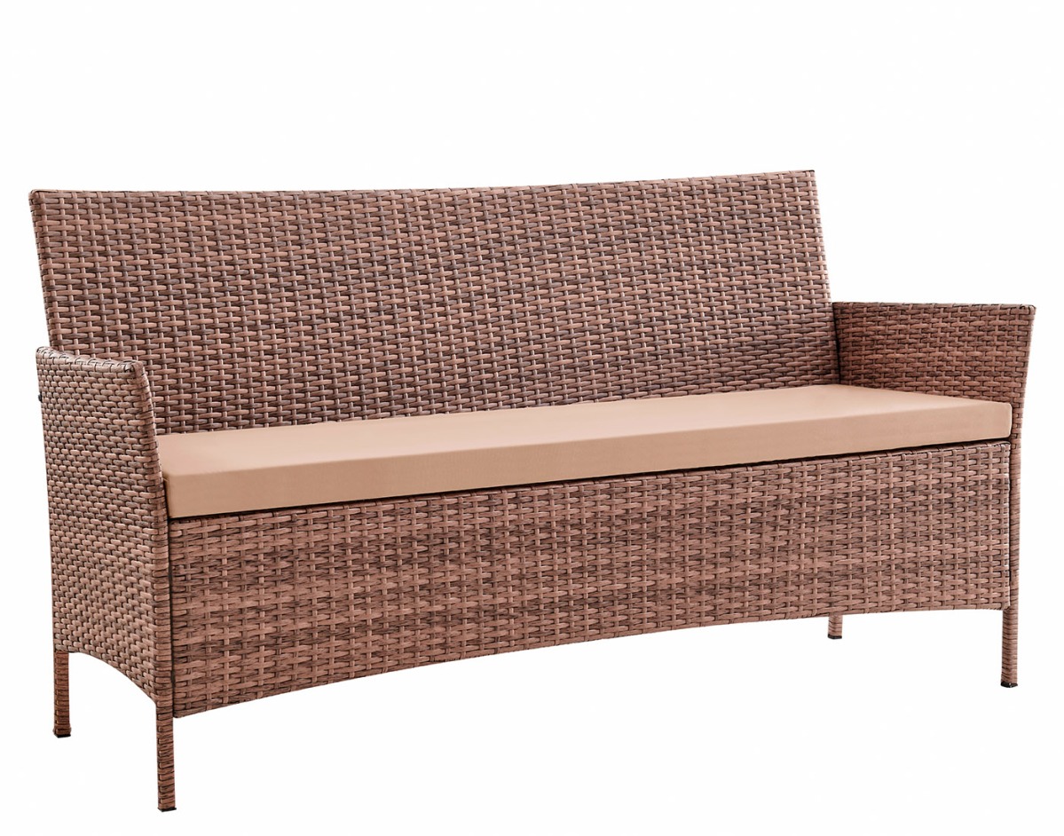 Диван 3-х местный из искусственного ротанга Киото диван-3 (Kioto sofa-3 ...