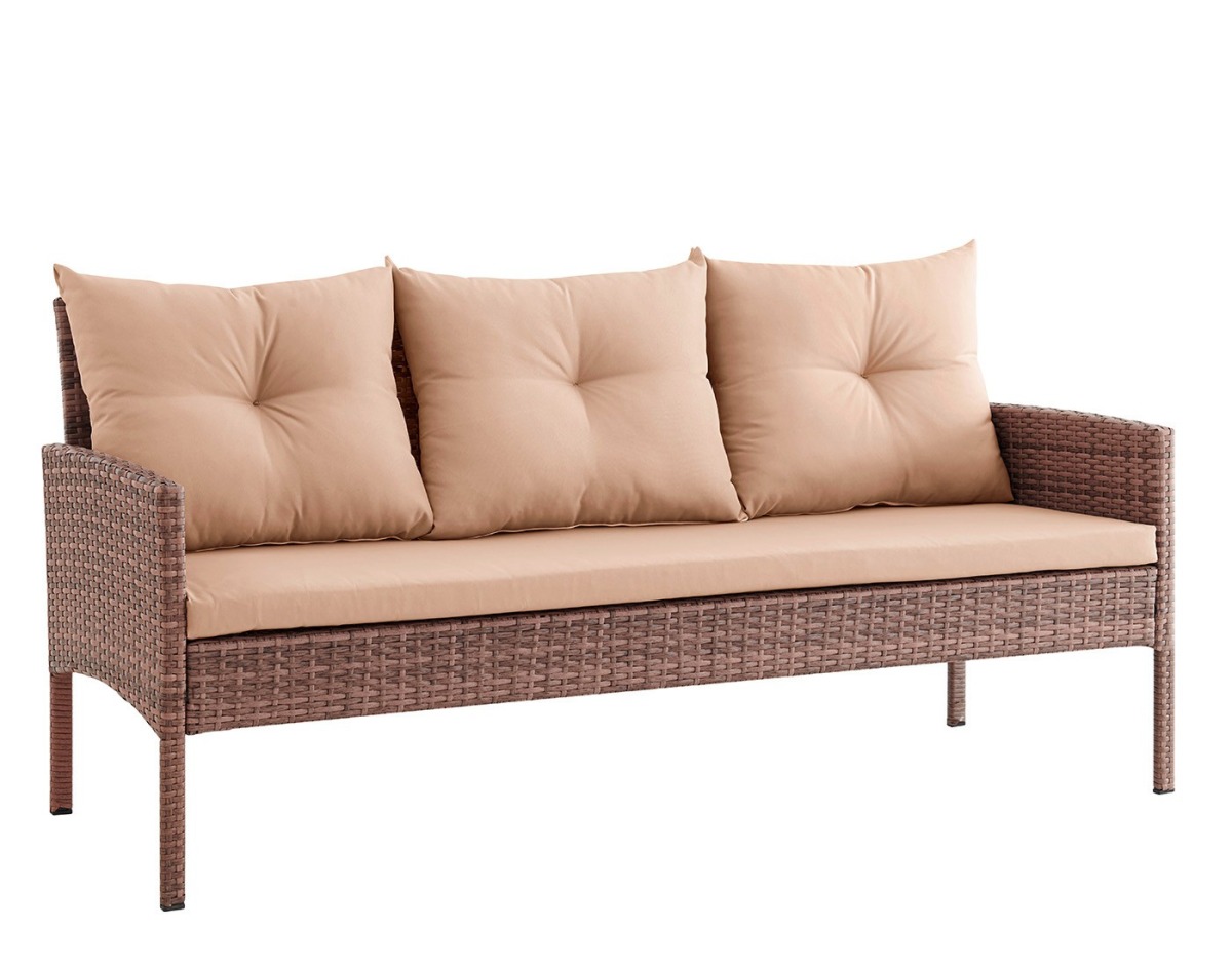 Диван 3-х местный из искусственного ротанга Фьорд диван-3 (Fjord sofa-3 ...