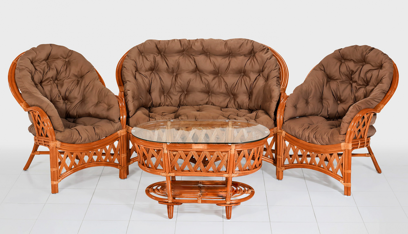  мебели монако из ротанга - 98 фото